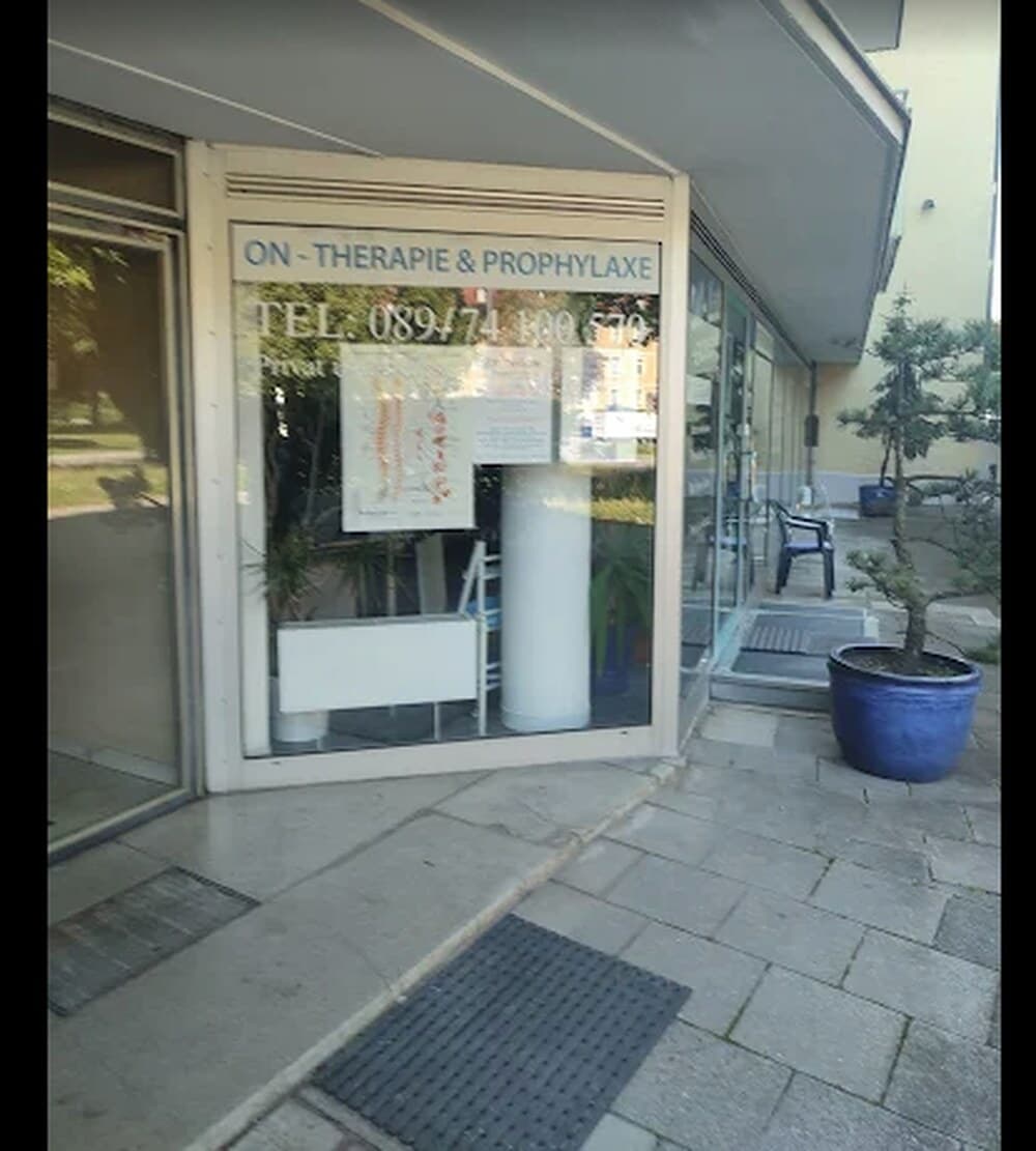 Die ON-Thera Praxis von außen – mitten in München-Sendling